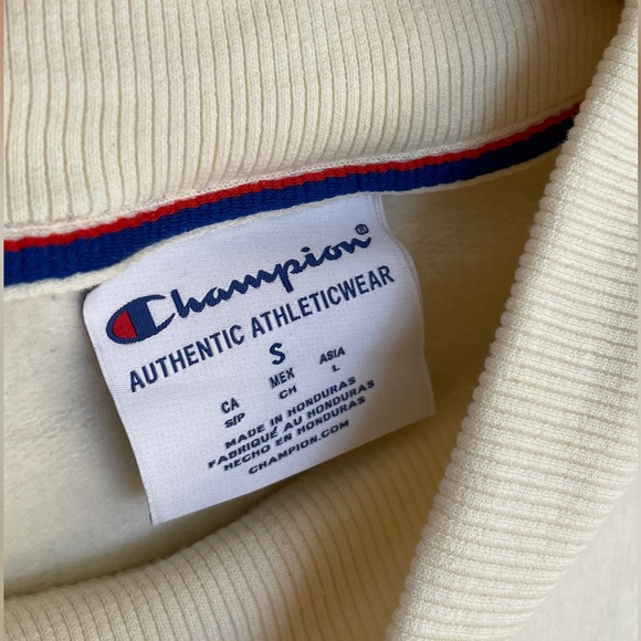 Champion Powerblend “C” Mock Neck Sweater - Picture 3 of 4